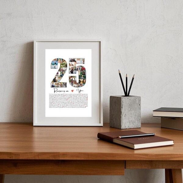 25 Reasons I Love You Template- Instant Download - Image 7