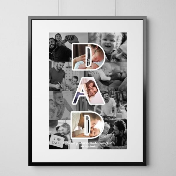 DAD Élégance Noir Template- Instant Download