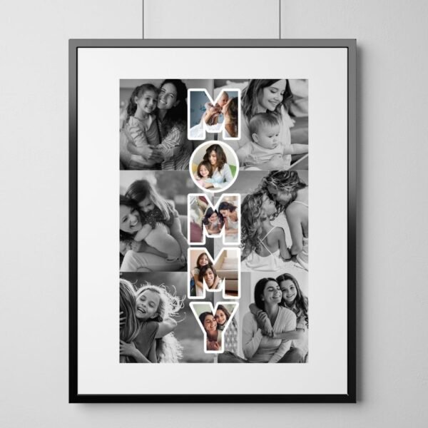 MOMMY Élégance Noir Template- Instant Download