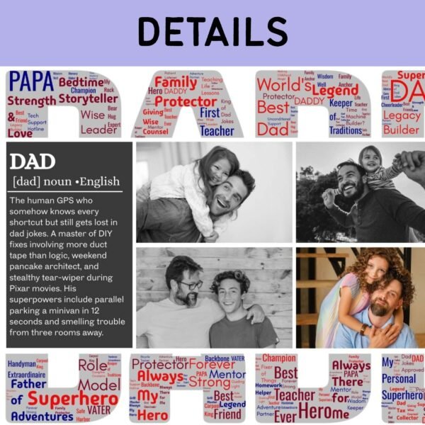 ​​Superhero Dad Definition Print​​