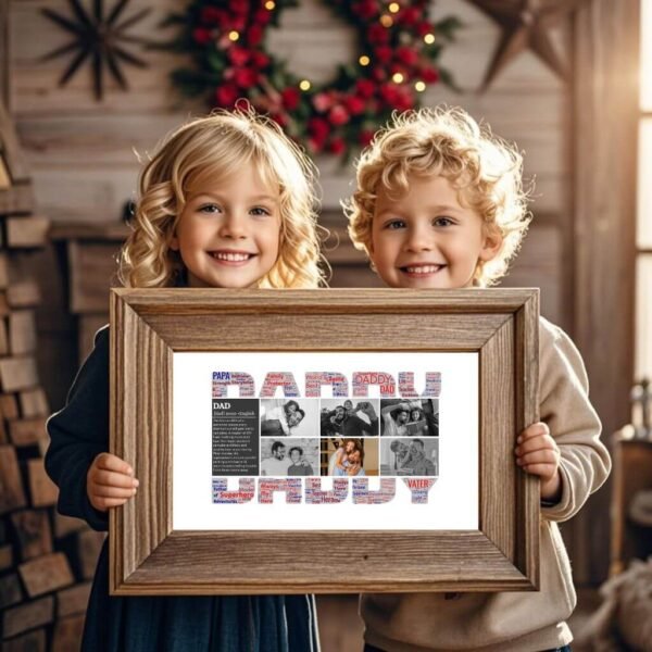 ​​Personalized Dad Photo Gift Design​​