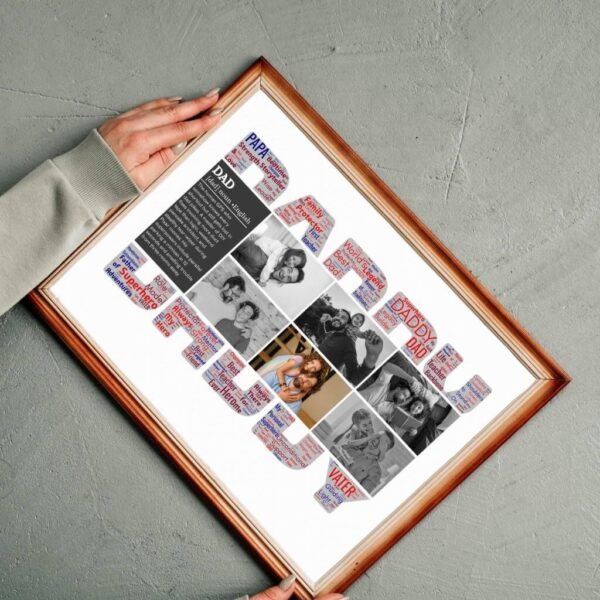 Dad Definition wall art