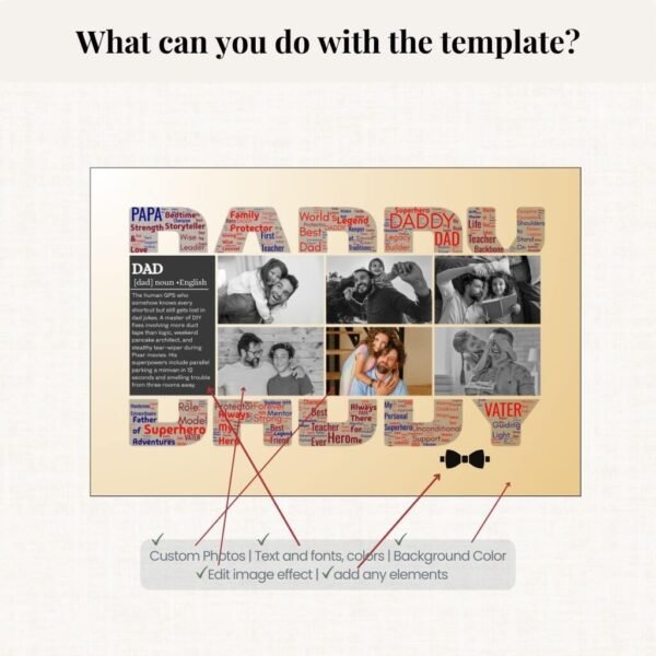 ​​Dad & Child Photo Frame Set​​
