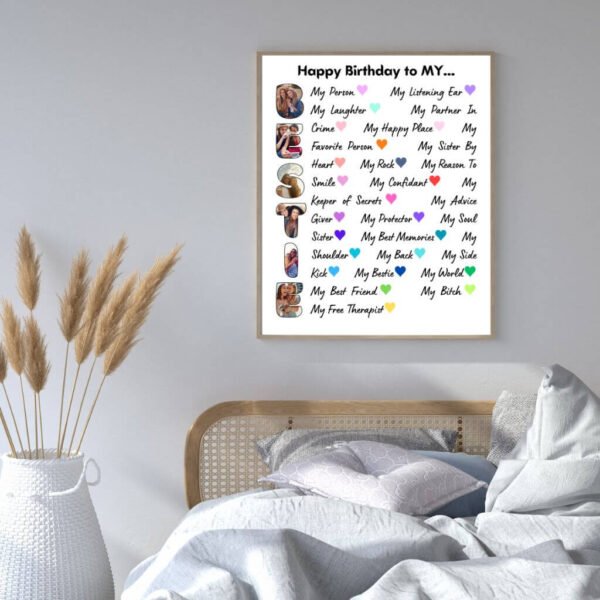Pet Co-Parent Tribute - Paw Print Borders & Adoption Day Polaroids