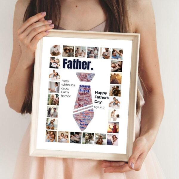 Father's Day Gift Template – Dad Word Art with Family Quotes