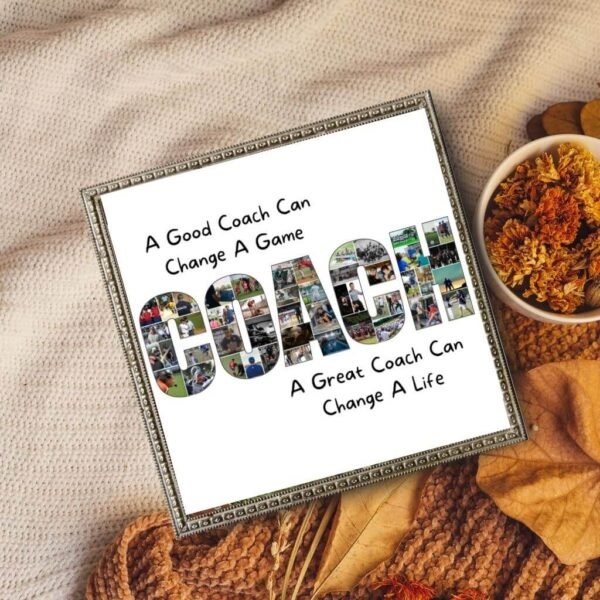 Digital bundle: COACH collage + matching certificates | CollageWizard