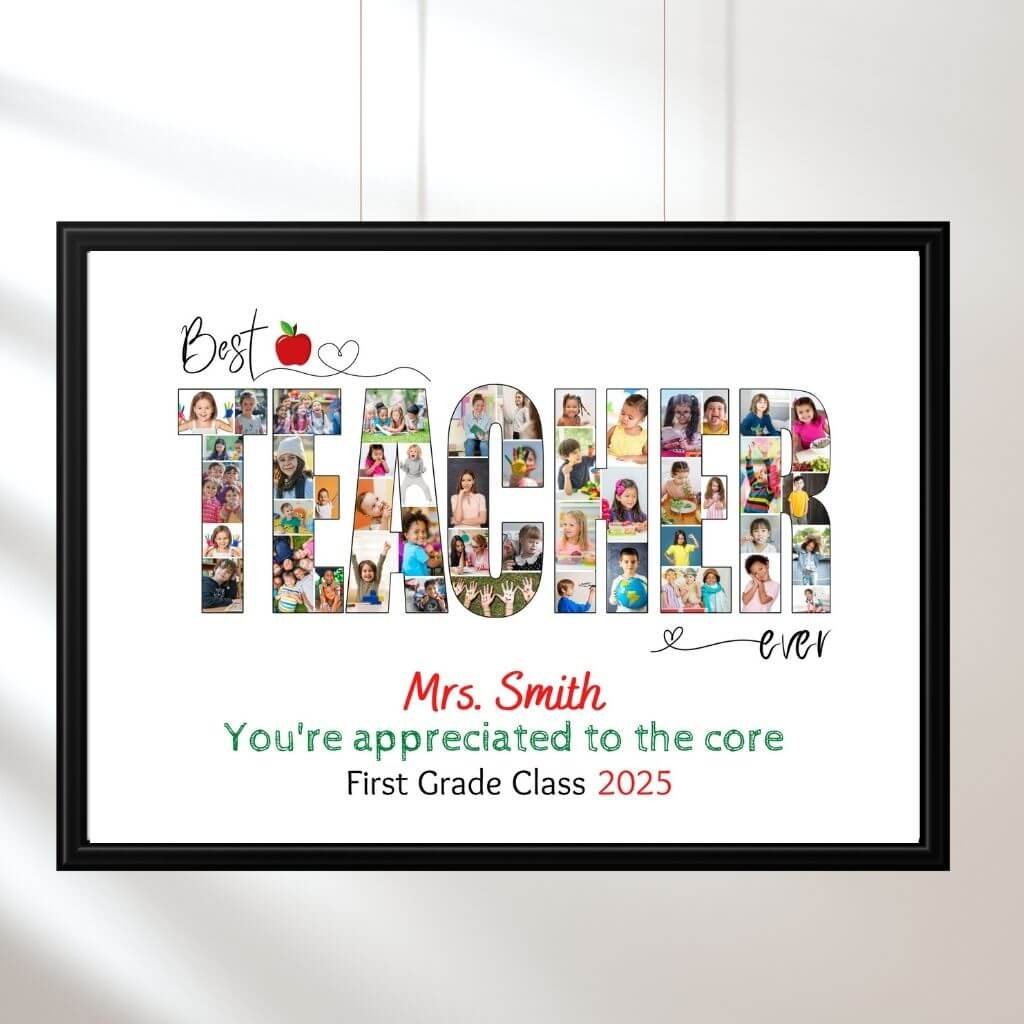 Step-by-step yearbook-style collage guide using CollageWizard’s grid tool