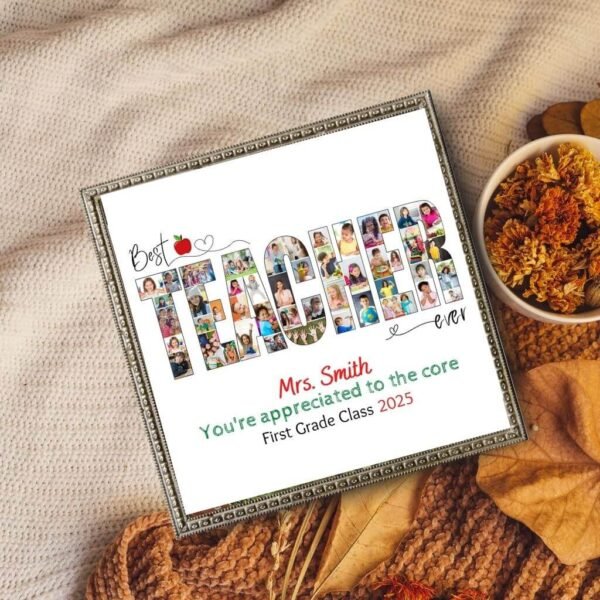 Teacher appreciation collage template shared via CollageWizard mobile app