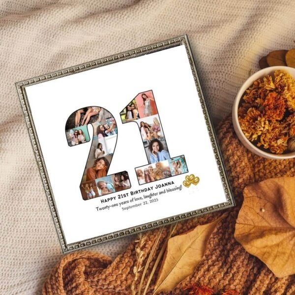 Heartfelt birthday present for wife/daughter. Bedroom or office desk decor. ​​CW-BD21 Print​​