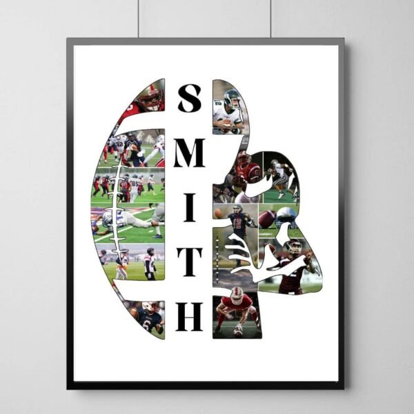 High school football senior night template | CollageWizard