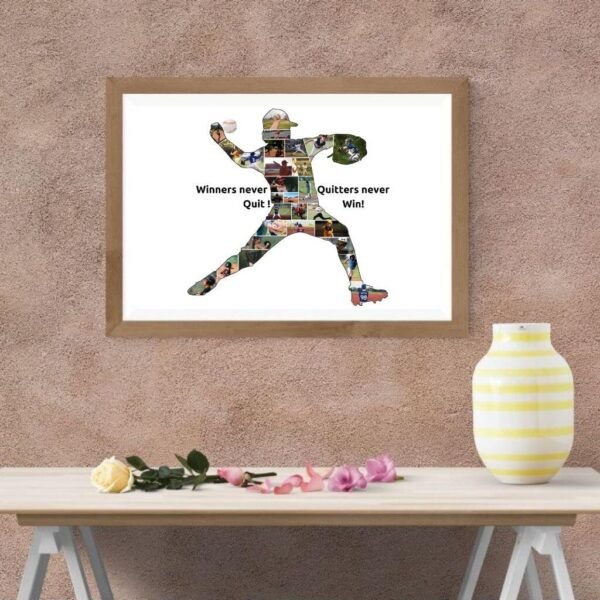 Baseball team bonding gift template | CollageWizard