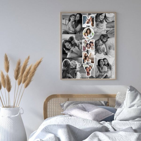 first communion photo collage template Boy First Communion Template with Cross Tie