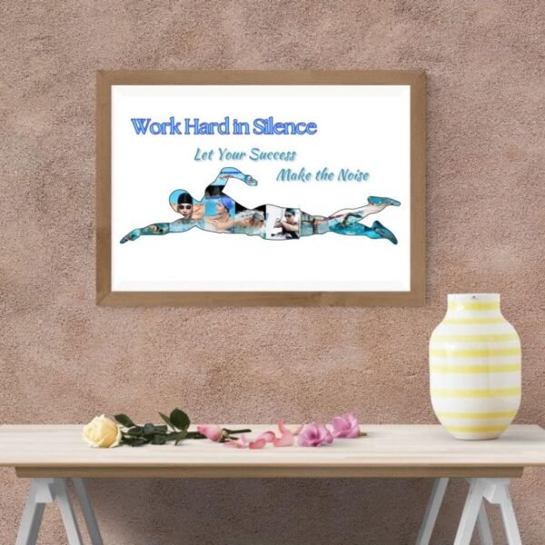 Swim team bonding gift template | CollageWizard
