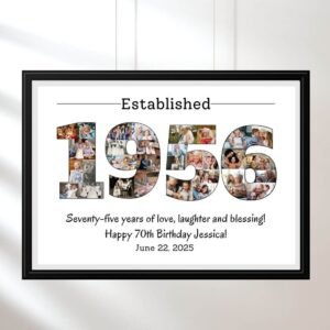 1956 Photo Collage Template – A Mid-Century Life in Photos